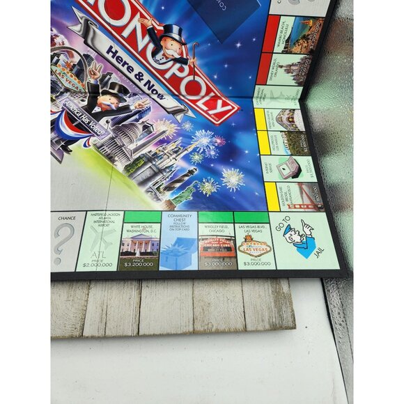 Monopoly here and now 2006 Replacement Game Board and instructions - Picture 5 of 6